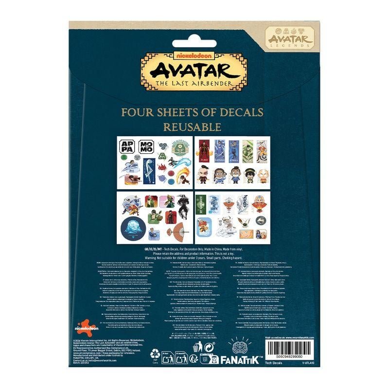 AVATAR LE DERNIER MAITRE DE L'AIR - Set of tech decals