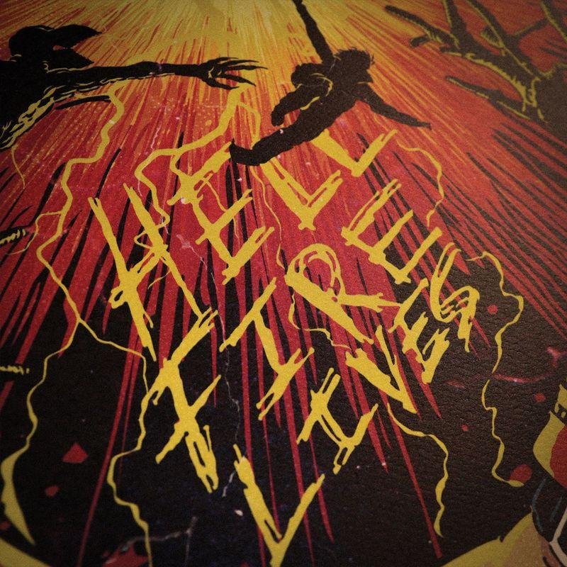 STRANGERS THINGS - The Crawl - Art Print - Edition Limitée