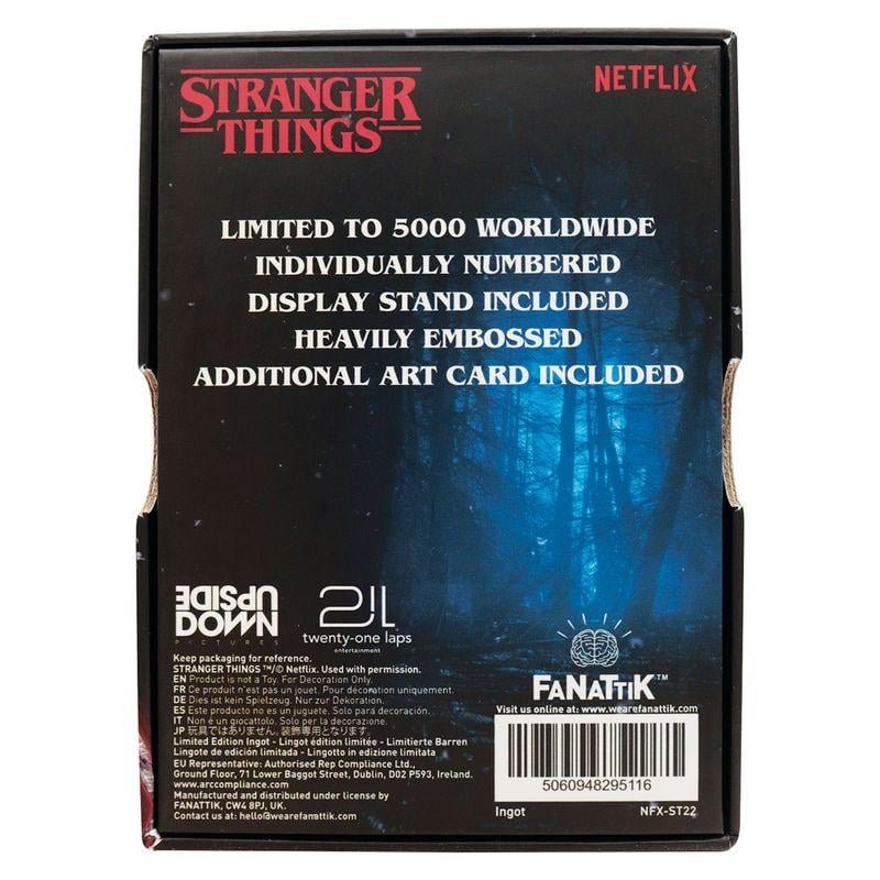 STRANGER THINGS - Vecna Lives - Lingot Edition Limitée