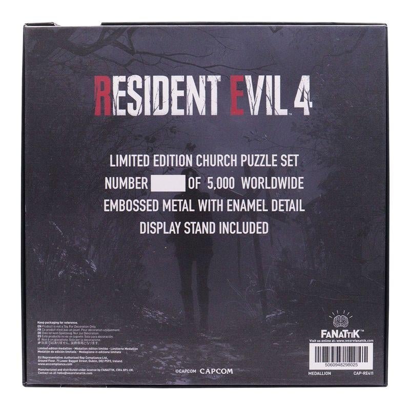 RESIDENT EVIL 4 - Church Puzzle - Set de Médaillons Edition Limitée