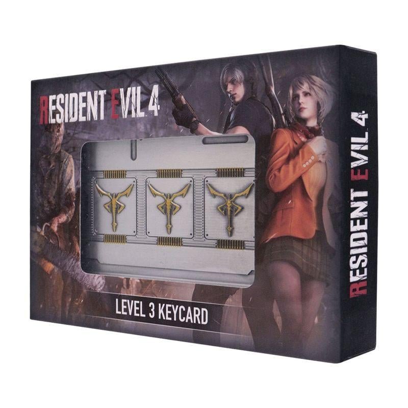 RESIDENT EVIL 4 - Level 3 Keycard - Replique Edition Limité