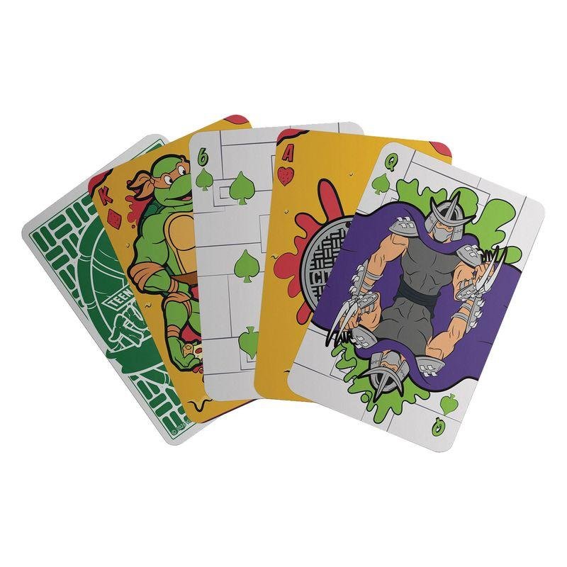 LES TORTUES NINJAS - Playing Cards CDU Containing 12 Packs