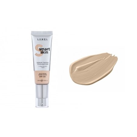 Lamel Smart Skin Serum Tinted Foundation Hydrating Base With Hyaluronic Acid No 403 Ivory 35 Ml