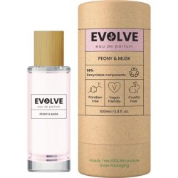 Fragrance Evolve Peony & Musk Eau De Parfum For Women 100 Ml
