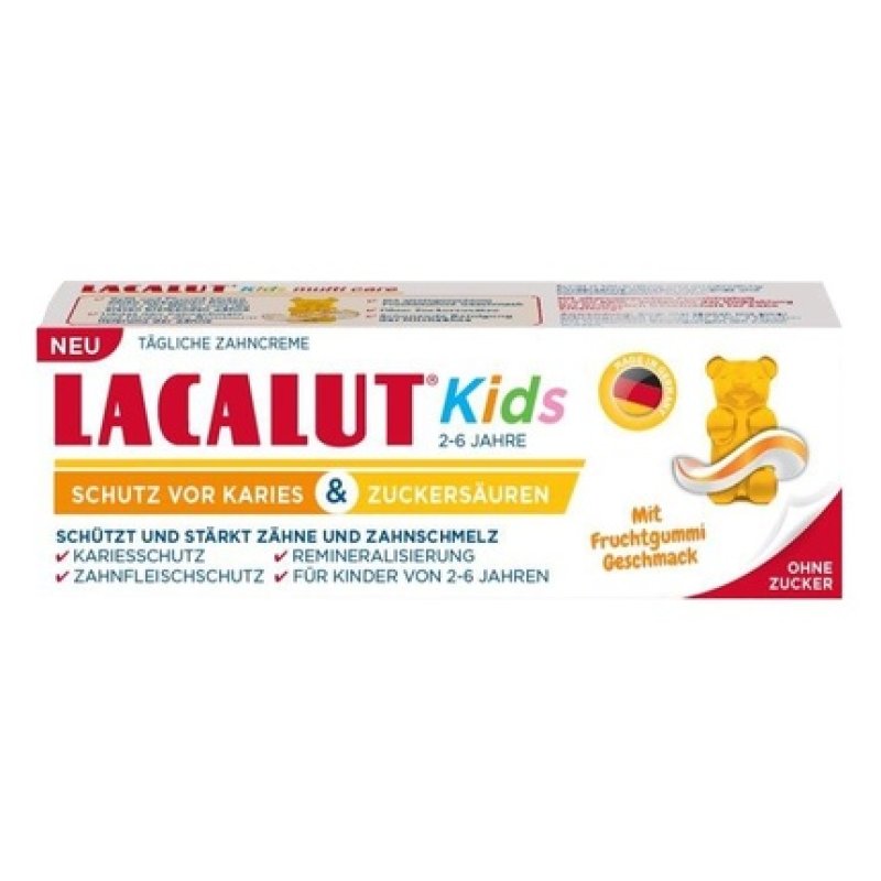 Zdrovit Lacalut Kids Toothpaste For Children Aged 26 Years 55ml