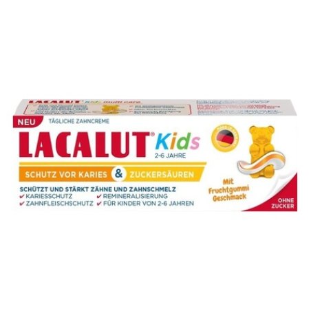 Zdrovit Lacalut Kids Toothpaste For Children Aged 26 Years 55ml