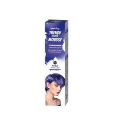 Venita Trendy Color Mousse Hair Coloring Foam 43 Peri Blue Purple Blue 75ml