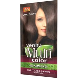 Venita Multicolor Coloring Shampoo 45 Deep Brown 40 G