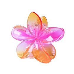 Ecarla Hair Clip Xl Ombre Flower Sp322