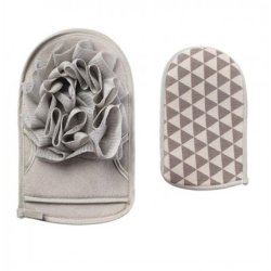 Ecarla Doublesided Bath Glove Cream 1 Piece