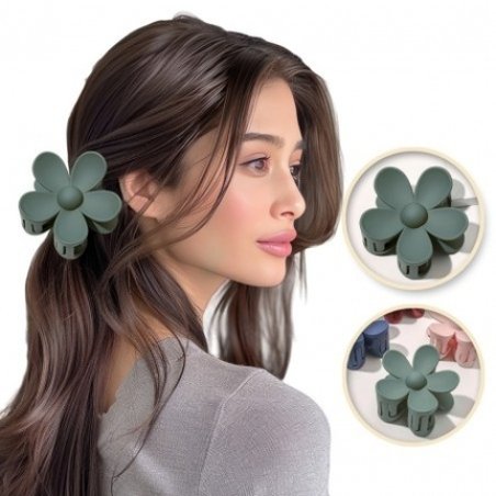Ecarla Hair Clip Flower 7x75 Cm