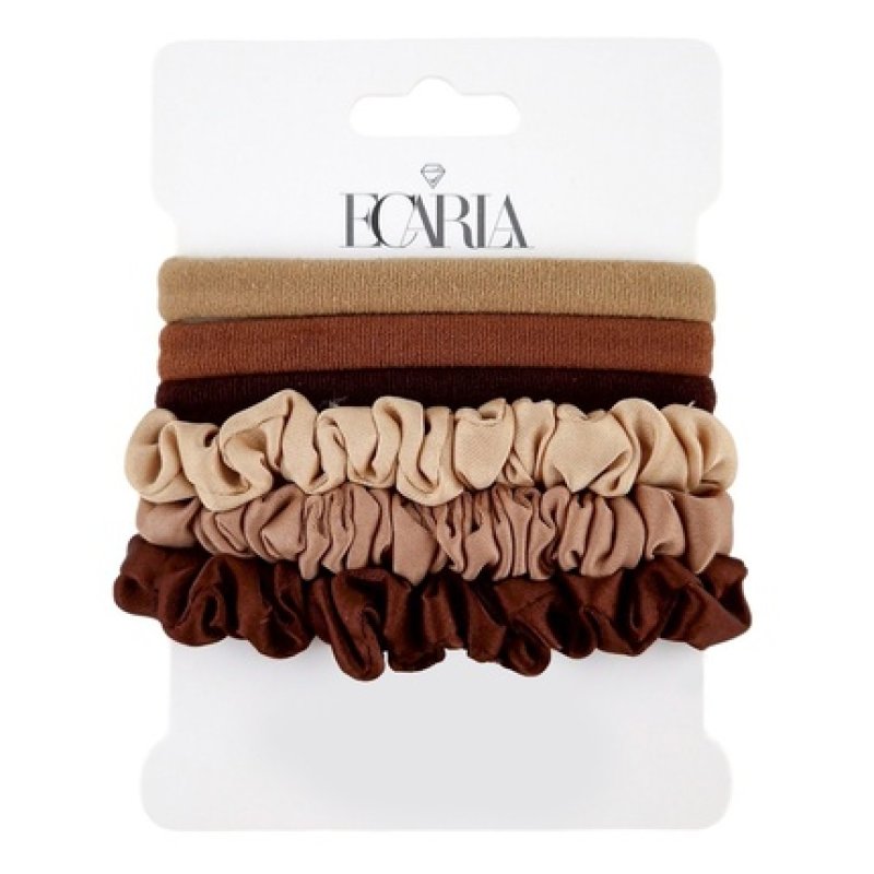 Ecarla Hair Tie Set 6 In 1 Gum153k Perfect For Styling Your Hair