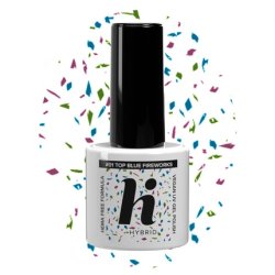 Hi Hybrid Hi Hybrid Top No Wipe Hema Free 01 Blue Fireworks 5 Ml