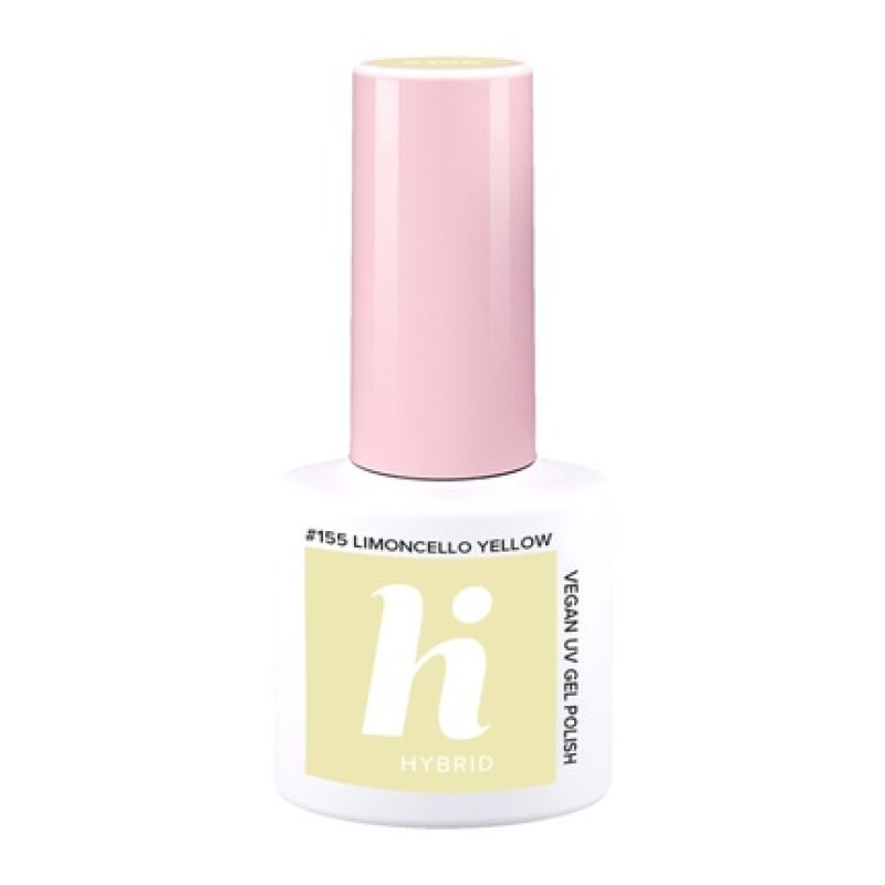 Hi Hybrid Hybrid Nail Polish Don Limone 155 Limoncello Yellow 5 Ml
