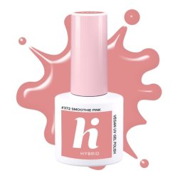 Hi Hybrid Hybrid Nail Polish 372 Smoothie Pink 5 Ml