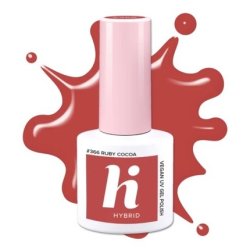 Hi Hybrid Hi Hybrid Hybrid Nail Polish Hema Free Coffehouse 366 Ruby Cocoa 5 Ml