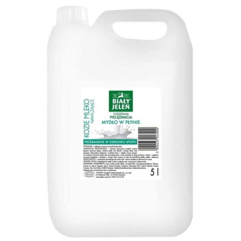 Pollena White Deer Hypoallergenic Liquid Soap Goat Milk 5l