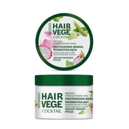 Chantal Sessio Hair Strengthening Vege Protein Mask Green Pea And Pitaya 250 Ml