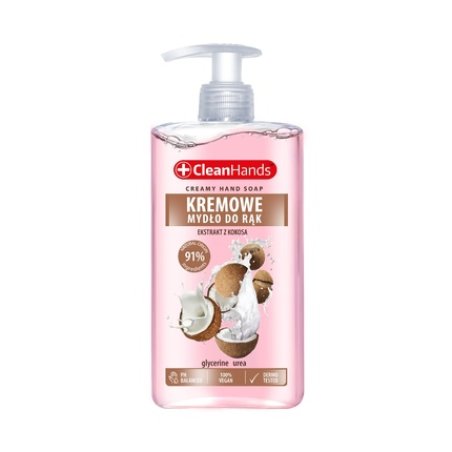 Swit Clean Hands Creamy Liquid Soap Coconut 300 Ml