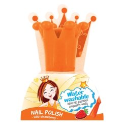 Chlapu Chlap Washable Nail Polish Water Strawberry Orange 5ml
