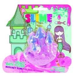 Chlapu Chlap Sparkling Bath Slime Castle Raspberry Ice Cream Scent