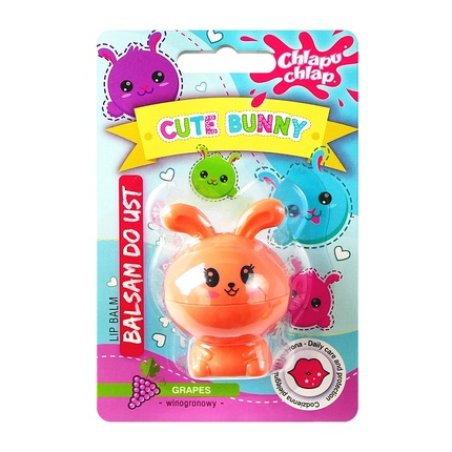 Chlapu Chlap Cute Bunny Lip Balm Grape