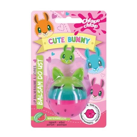 Chlapu Chlap Cute Bunny Lip Balm Watermelon Scent