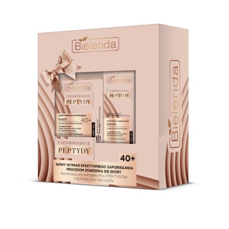 Bielenda Peptide Set 40 Face Cream 50ml Eye Creamserum 15ml