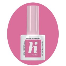 Hi Hybrid Hema Free Hybrid Nail Polish Palm Springs 151 California Pink 5ml