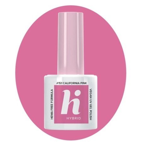Hi Hybrid Hema Free Hybrid Nail Polish Palm Springs 151 California Pink 5ml