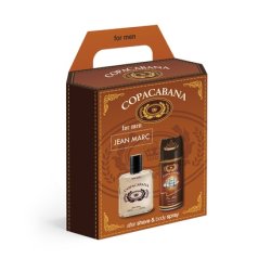 Dramers Jean Marc Copacabana Men's Gift Set Deodorant 150 Ml Aftershave 100 Ml