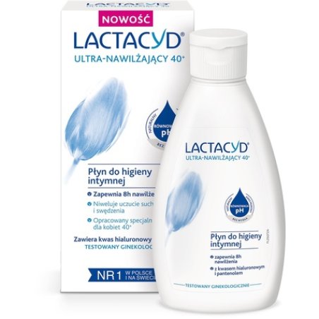 Lactacyd Ultra Moisturizing 40 Intimate Hygiene Liquid 200 Ml