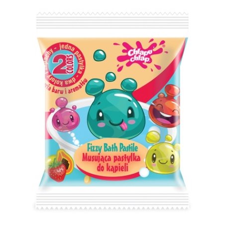 Chlapu Chlap Twocolor Effervescent Bath Tablet Mango And Strawberry