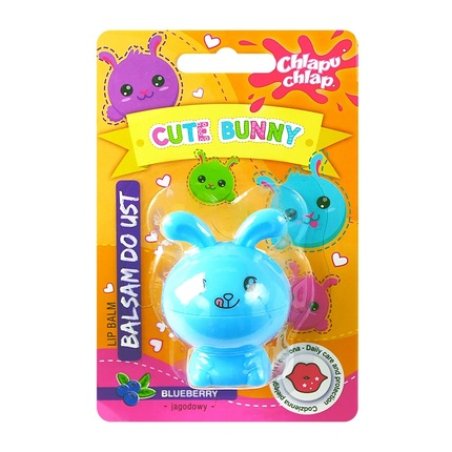 Chlapu Chlap Cute Bunny Lip Balm Strawberry 1 Piece