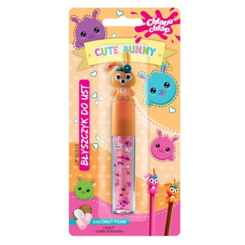 Chlapu Chlap Cute Bunny Lip Gloss Coconut