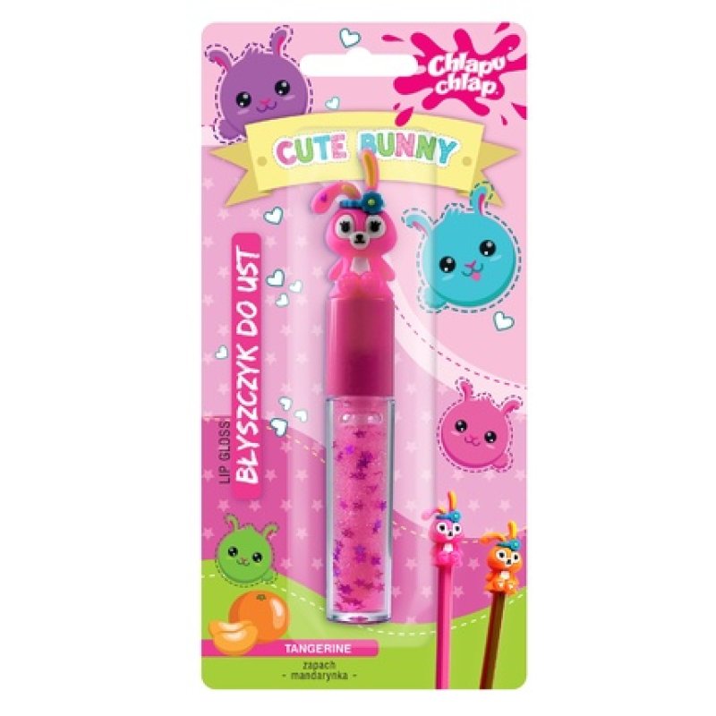 Chlapu Chlap Cute Bunny Lip Gloss Mandarin