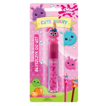 Chlapu Chlap Cute Bunny Lip Gloss Mandarin