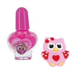Chlapu Chlap Washable Nail Polish Heart Pink 5ml