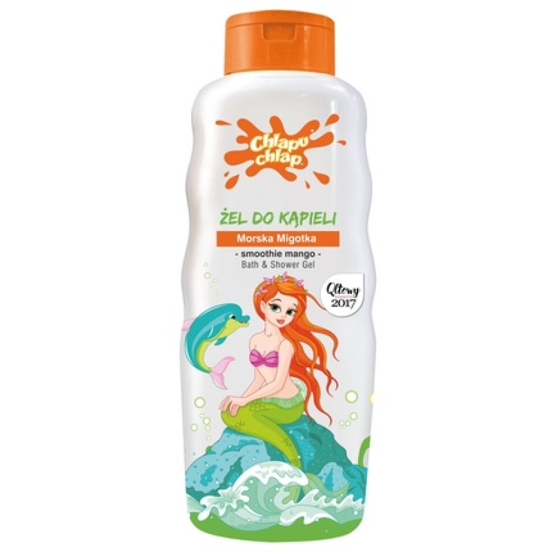 Chlapu Chlap Bath Gel Marine Sparkle Mango Smoothie 710ml
