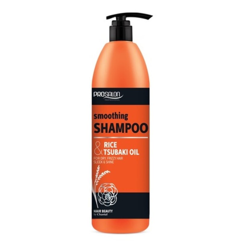 Chantal Prosalon Rice & Tsubaki Oil Smoothing Shampoo For Dry Frizzy And Dull Hair 1000g