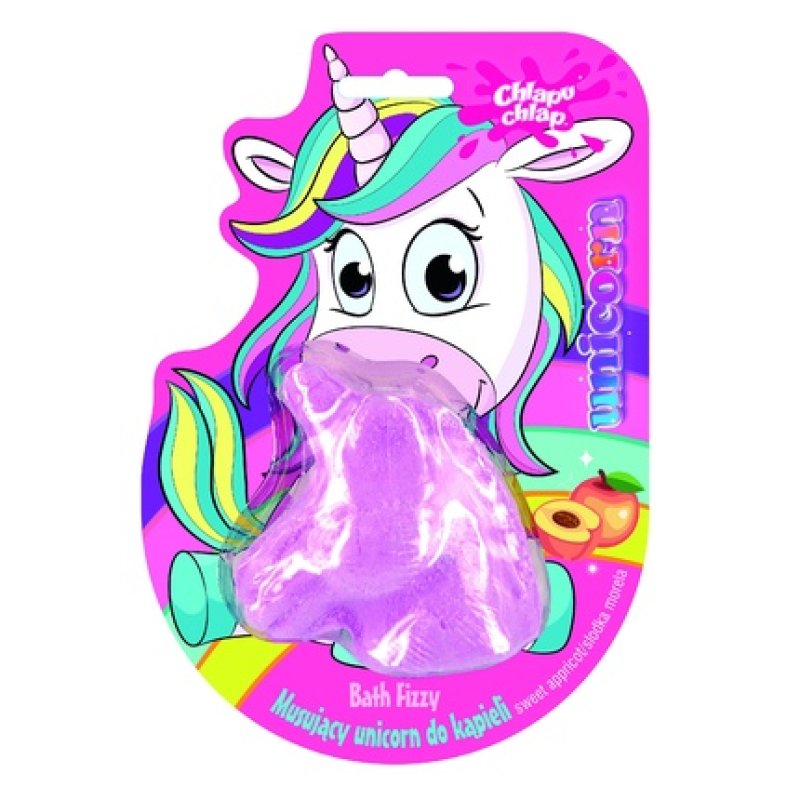 Chlapu Chlap Fizzing Bath Horn Sweet Apricot