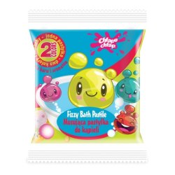 Chlapu Chlap Twocolor Fizzing Bath Tablet Bubble Gum And Cotton Candy 1 Piece