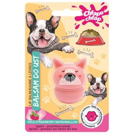 Chlapu Chlap Lip Gloss Puppy Strawberry Foam 7g