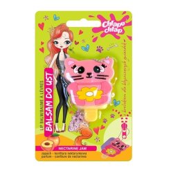 Chlapu Chlap Lip Balm With Keychain Nectarine Jam