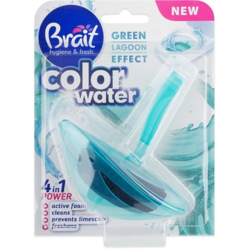 Dramers Brait Hygiene & Fresh Toilet Block 1phase 40 Grams Color Green