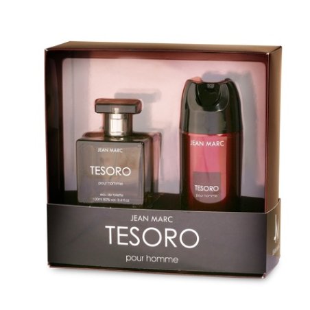 Dramers Jean Marc Tesoro Men's Gift Set Eau De Toilette 100 Ml Deodorant 150 Ml