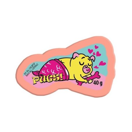 Chlapu Chlap Funny Bath Tablet Pug Mermaid Mandarin 40g