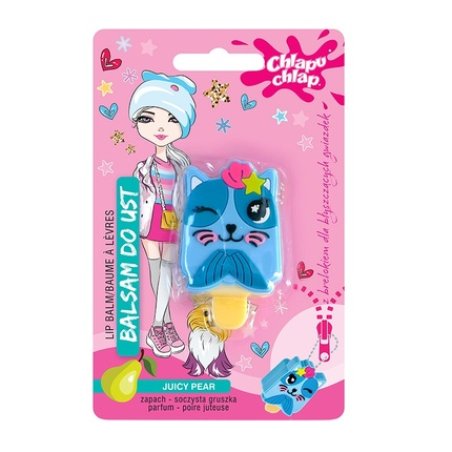 Chlapu Chlap Lip Balm With Keychain Juicy Pear