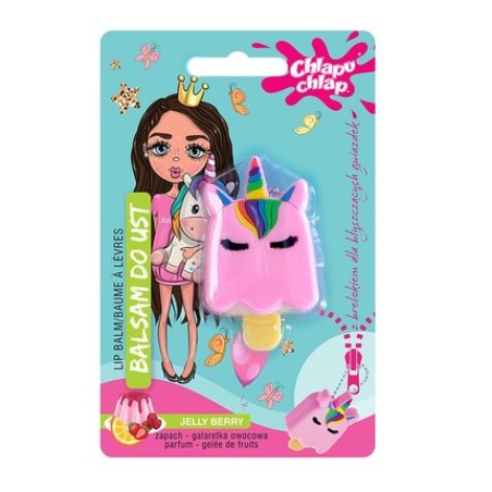 Chlapu Chlap Lip Balm With Keychain Fruit Jelly