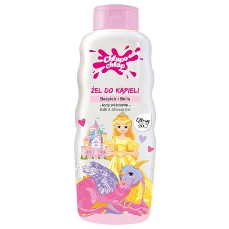 Chlapu Chlap Bath Gel Basil And Bella Cherry Ice Cream 710ml